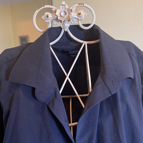 Jones New York Signature collection black dress blouse - Picture 6 of 6